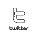 social media, twitter, twitter button, twitter logo svg vector icon
