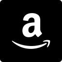 amazon, media, social, square svg vector icon