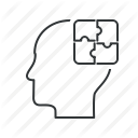 brain, brainstorming, content, head, network, related, specialist icon