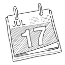 copy, ical icon