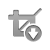 crop,down icon