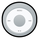 ipod, silver icon