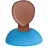 bald, male, user icon