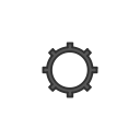 instagram, notification, settings, settings button svg vector icon