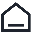 home, house, residence, webpage svg vector icon