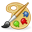 applications, gnome, graphics icon