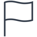 falgged, flag, report, win, winner svg vector icon