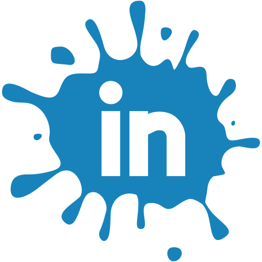 social,media,blot,set,linkedin icon