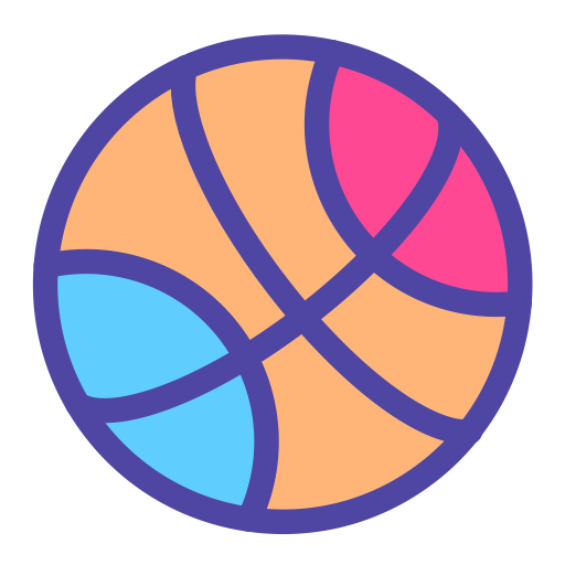 Basketball svg vector icon