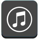 apple, itunes, note svg vector icon
