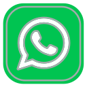 media, social, whatsapp svg vector icon
