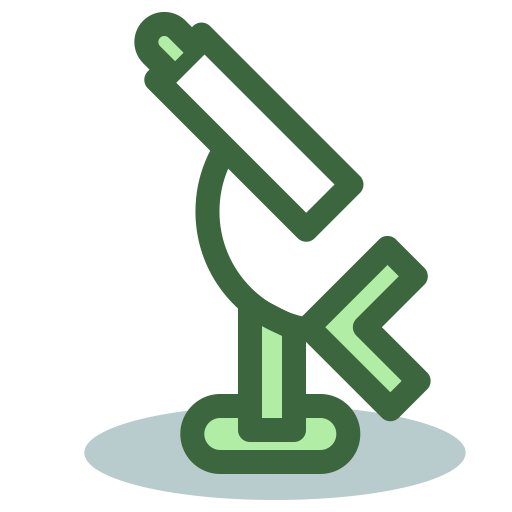 Microscope svg vector icon