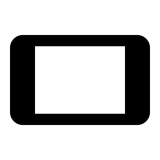 Android Phone Landscape svg vector icon