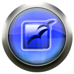 blue,open,office icon