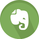 evernote, logos, logotype, media, social svg vector icon
