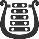 bell,lyre icon