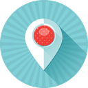 address, coordinates, gps, location, map, marker, pin icon