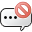 comment,delete,del,remove icon