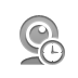 webcam,clock icon
