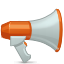 advertisement, advertising, blog, megaphone, nixus, promote icon