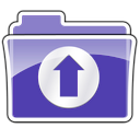 folder, uploads icon
