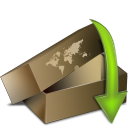 download,boxv,descending,fall,decrease,down,descend icon