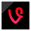 logo, media, social, vine svg vector icon