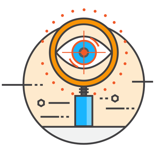 Eye Tracking svg vector icon