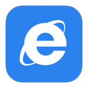 explorer, internet, metroui icon
