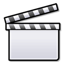konqsidebar,mediaplayer,clapboard,film,media,movie,video icon