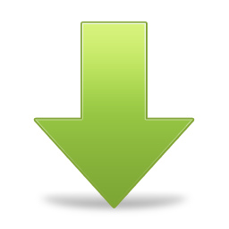 arrow,down,descend,download,fall,decrease,descending icon