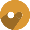 flickr, glass, on off, sunglasses svg vector icon