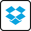 dropbox, media, social svg vector icon