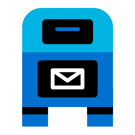 Mailbox svg vector icon