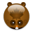 canadianbeaver,brown icon