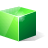 3d, box, cube, game, gift, green, isometric, play, present, toy, toys icon