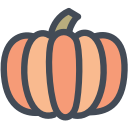 food, fruit, gourd, pumpkin, vegetable svg vector icon