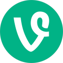 logo, media, social, vine svg vector icon