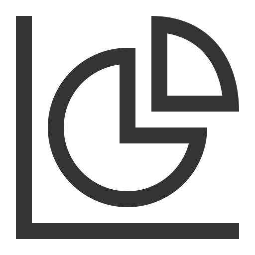 Pie Chart svg vector icon