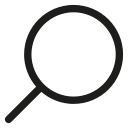 find, search svg vector icon