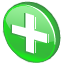 add, create, green, new, plus icon