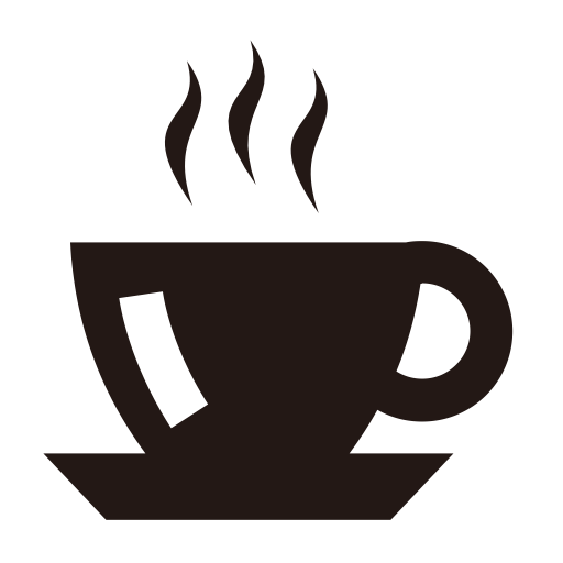 Coffee svg vector icon