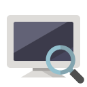 monitor,zoom icon
