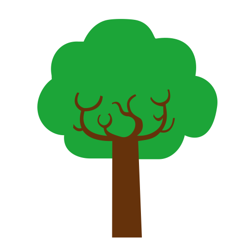 Tree svg vector icon