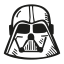darth, fan art, scifi, star wars, starwars, vader svg vector icon