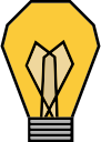 bulb, electricity, idea, illumination, invention, light, technology svg vector icon