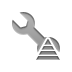 technical,wrench,pyramid icon