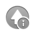 arrow,up,info icon