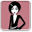 vintage,girl,framed,child,kid,people,person,human,profile,account,user icon