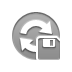 refresh,diskette icon